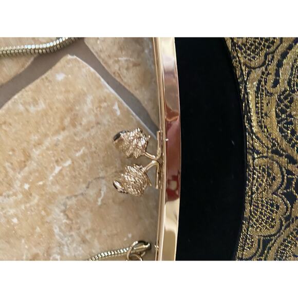 Elaine Turner Women's Purse Black/gold - Picture 2 of 8